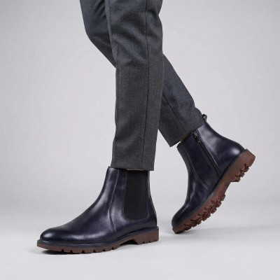 Titan Walk Zip Chelsea (Rugged Comfort Series) - Black