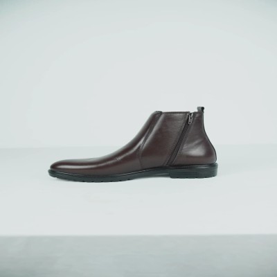 Men’s Premium High Chelsea Boot - Chocolate